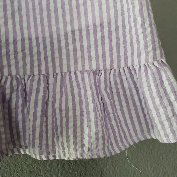 aBc Seersucker Monogram Sundress - Picture 3 of 9